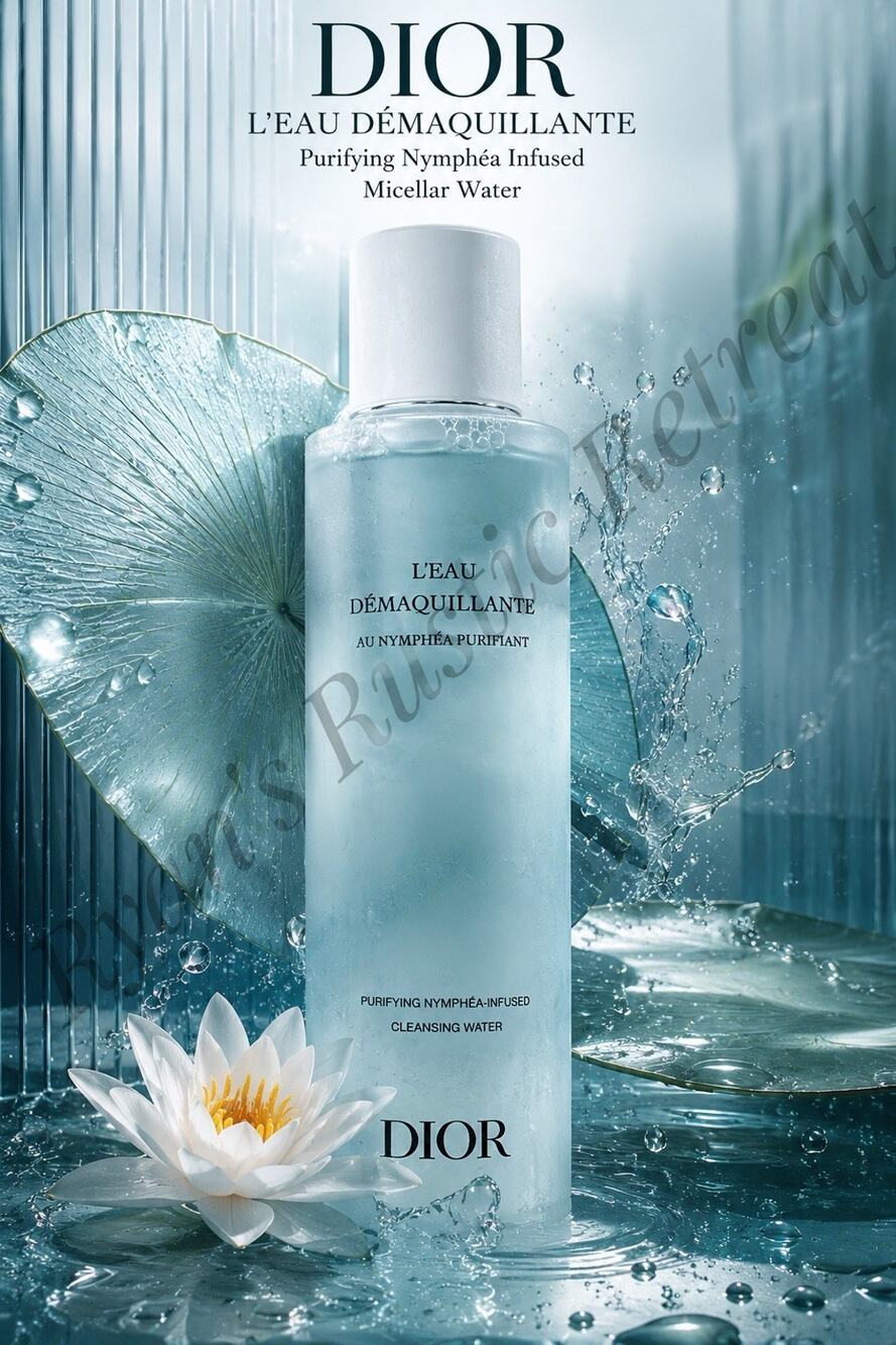 Dior - L’eau Démaquillante -Purifying Micellar Water- 6.8 fl oz/ 200 mL - No Box